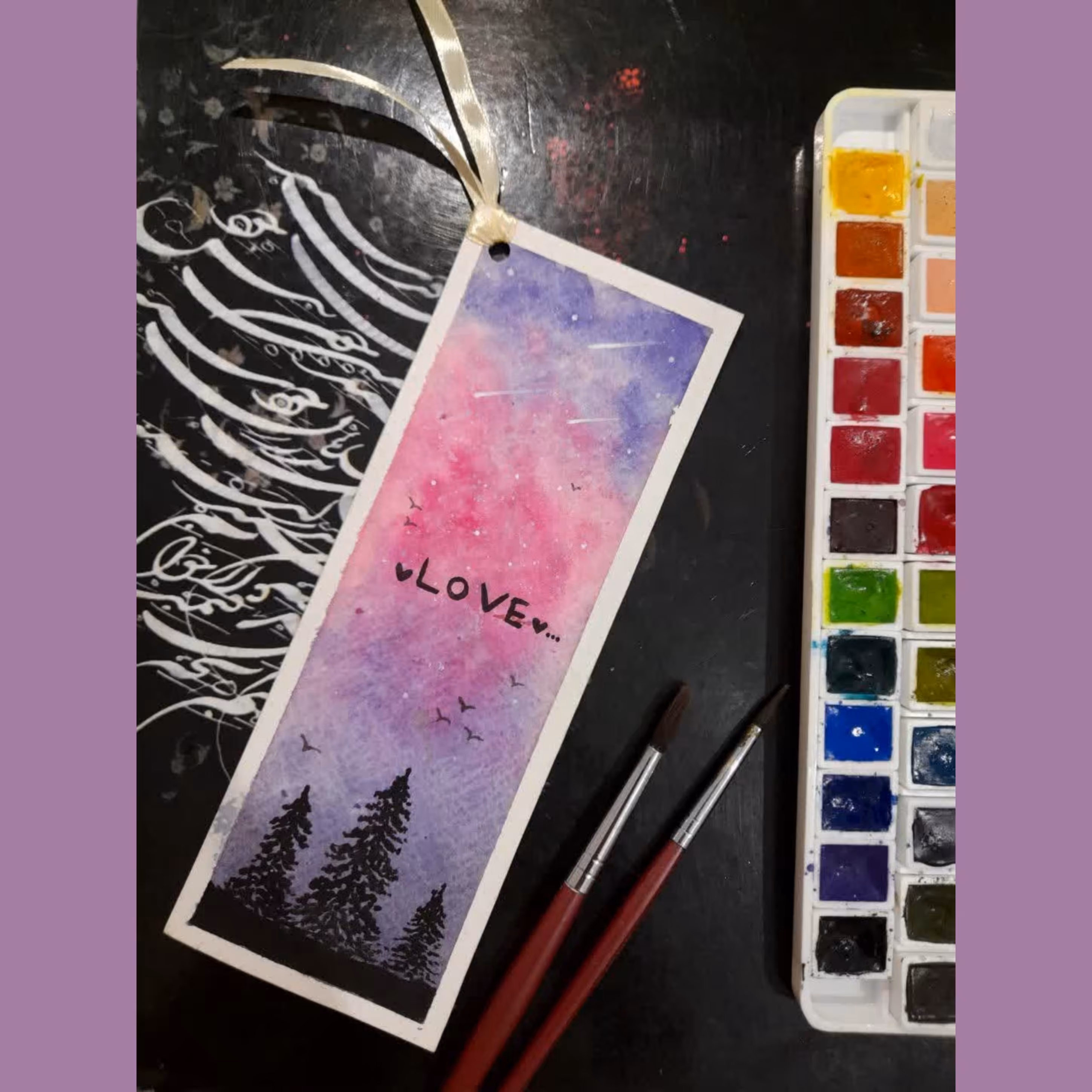 بوکمارک نشانگرکتاب طرح منظره