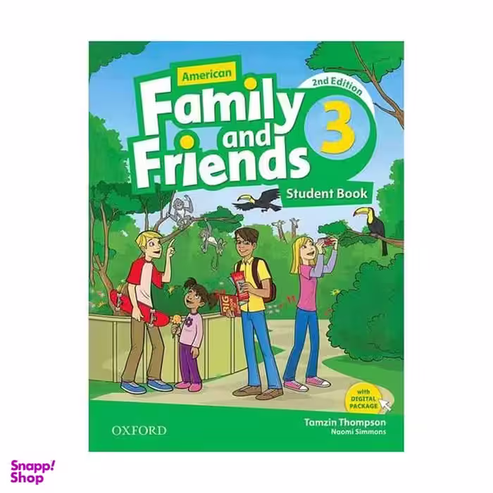کتاب American Family and Friends 2nd 3   اثر جمعی از نویسندگان  انتشارات جنگل