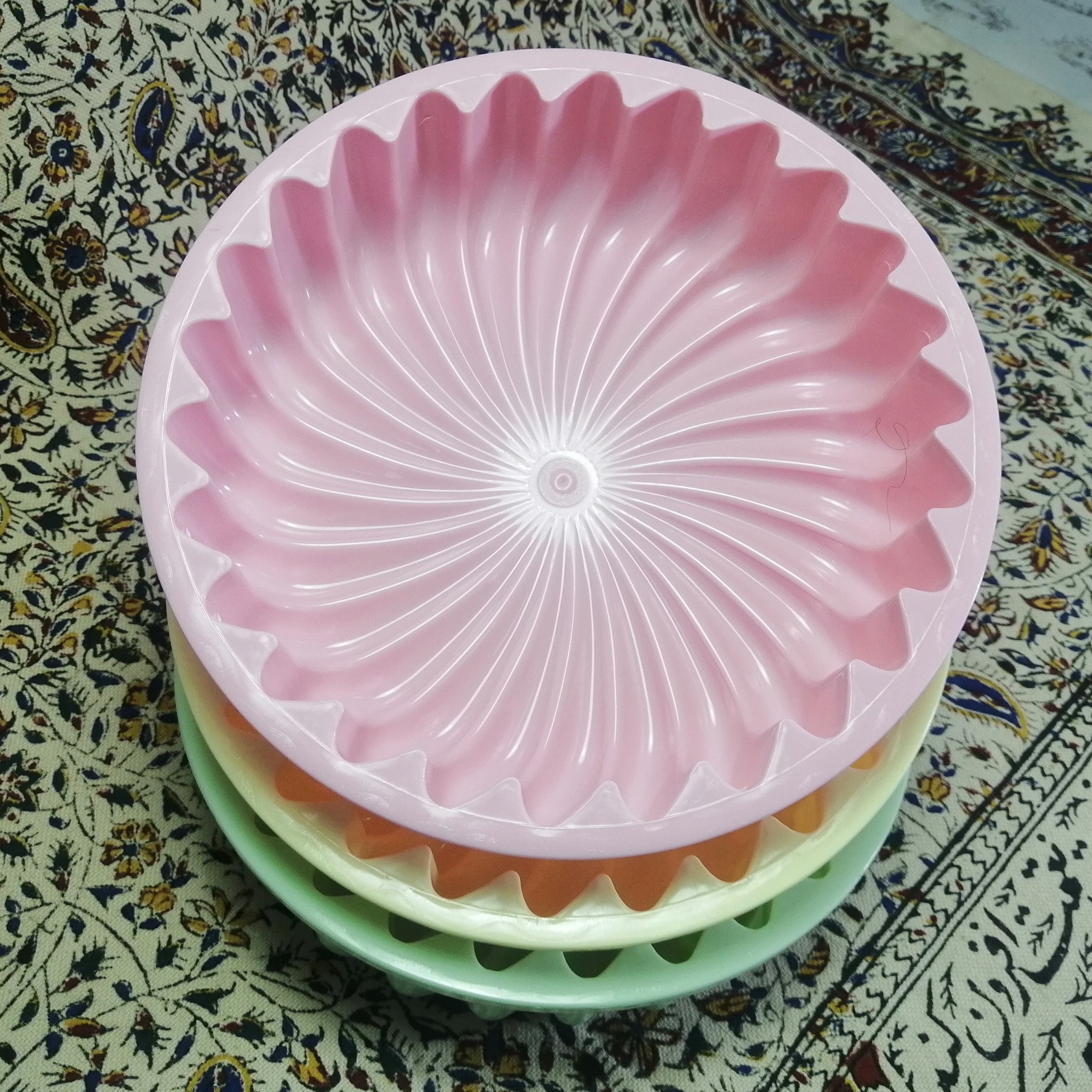 قالب ژله طرح حلزون