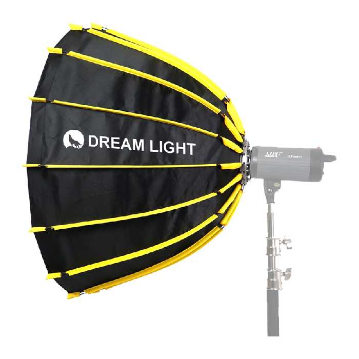 سافت باکس پارابولیک عمیق دریم لایت Dream Light UII-16SW 90cm همراه با گرید