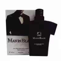 ادکلن  مردانه مانین بلک حجم 100 میلی لیتر