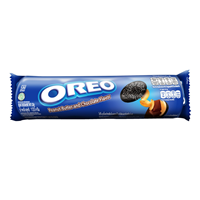 بیسکویت اوریو oreo مدل peanut butter &amp; chocolate