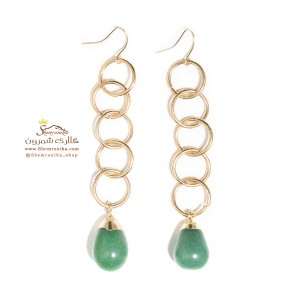 گوشواره آویزی چند حلقه EAR533G0