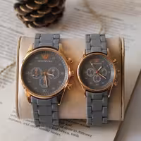 ست ساعت امپریوآرمانی طوسی