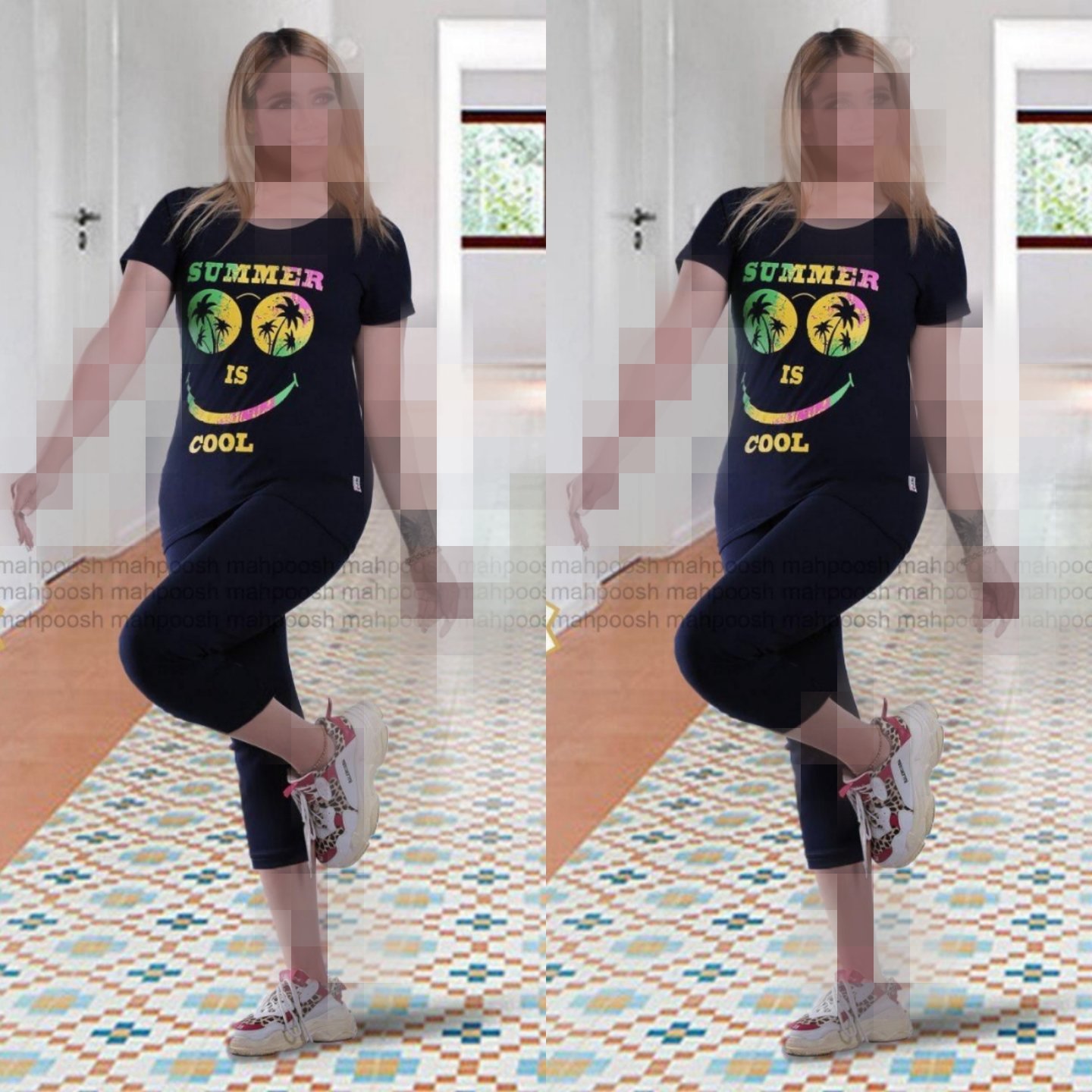 تیشرت شلوار  زنانه