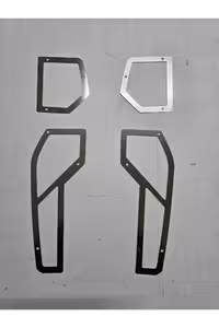 کیت پایه استراحت پا موتورسیکلت PEUGEOT XP 400 کروم پد سازگار Ars