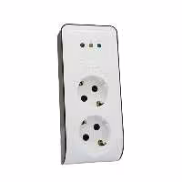 محافظ دوشاخه دار پارت دو خانه ارت دار 16 آمپر کد 2834