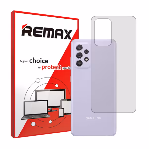 گلس پشت گوشی سامسونگ Galaxy A52s 5G مدل شفاف برند ریمکس کد S