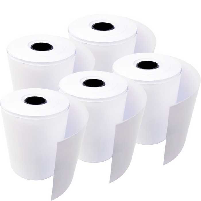 کاغذ مخصوص فیش پرینتر حرارتی  برند جیانگ 40 متر  (یک کارتن 84 عدد)