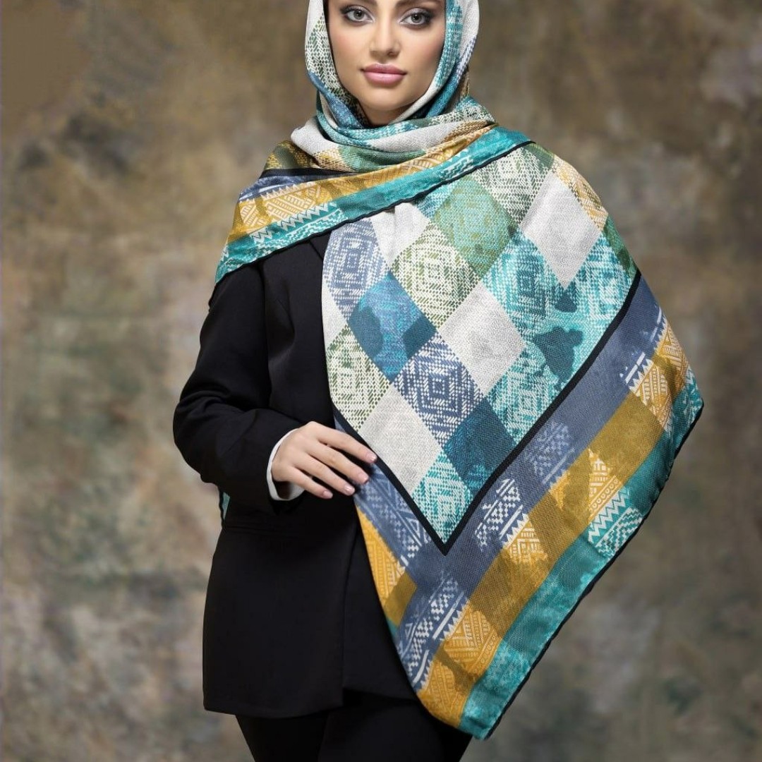 روسری قواره بزرگ پاییزی