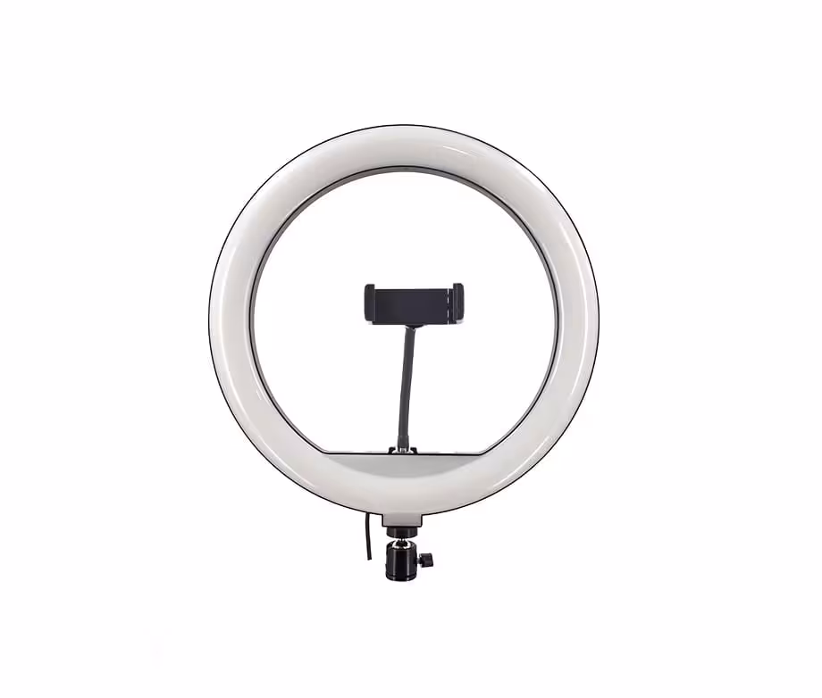 رینگ لایت Ring Light YQ-350 RGB به همراه پایه نور 807A