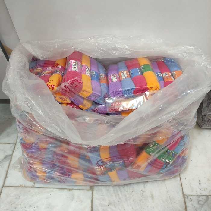 دستمال میکروفایبر 4تایی 