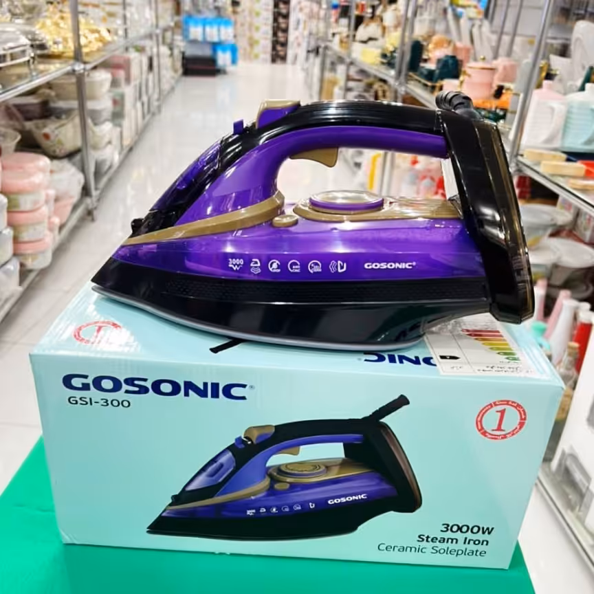 اتو بخار گوسونیک GOSONIC مدل GSI-300 اورجینال

