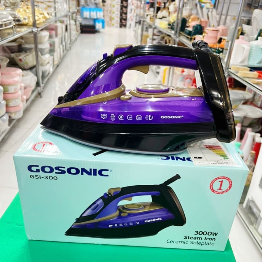 اتو بخار گوسونیک GOSONIC مدل GSI-300 اورجینال