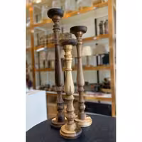 شمعدان چوبی 3 سایز 