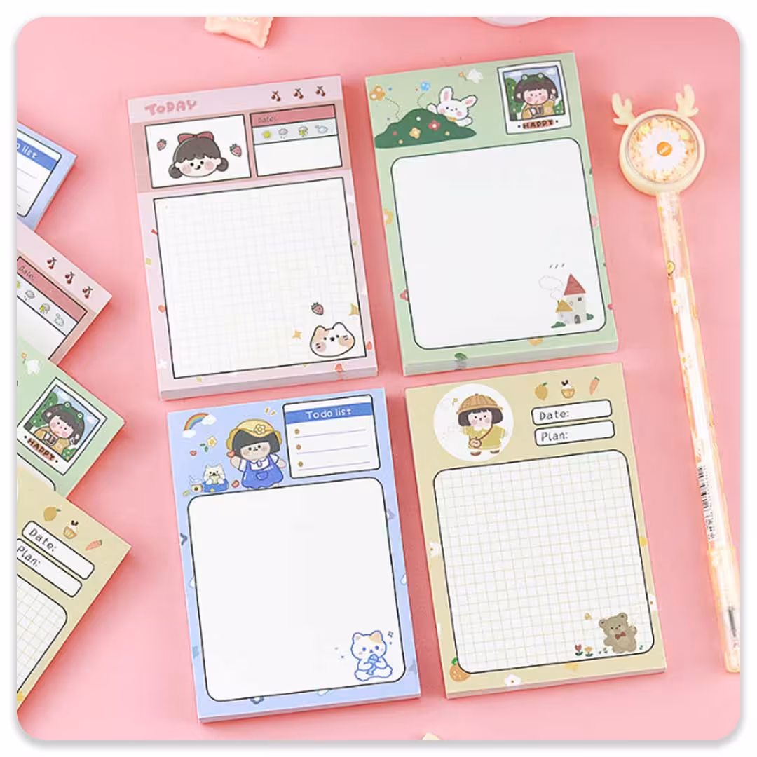 استیک نوت دختر تپلی