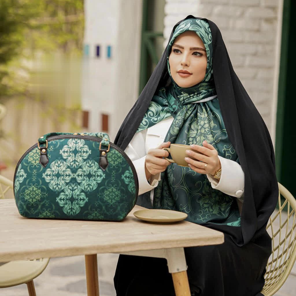 ست کیف و روسری کد 117
