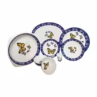 سرویس غذا خوری 28 پارچه چینی استخوانی سسوری مدل بونیتا