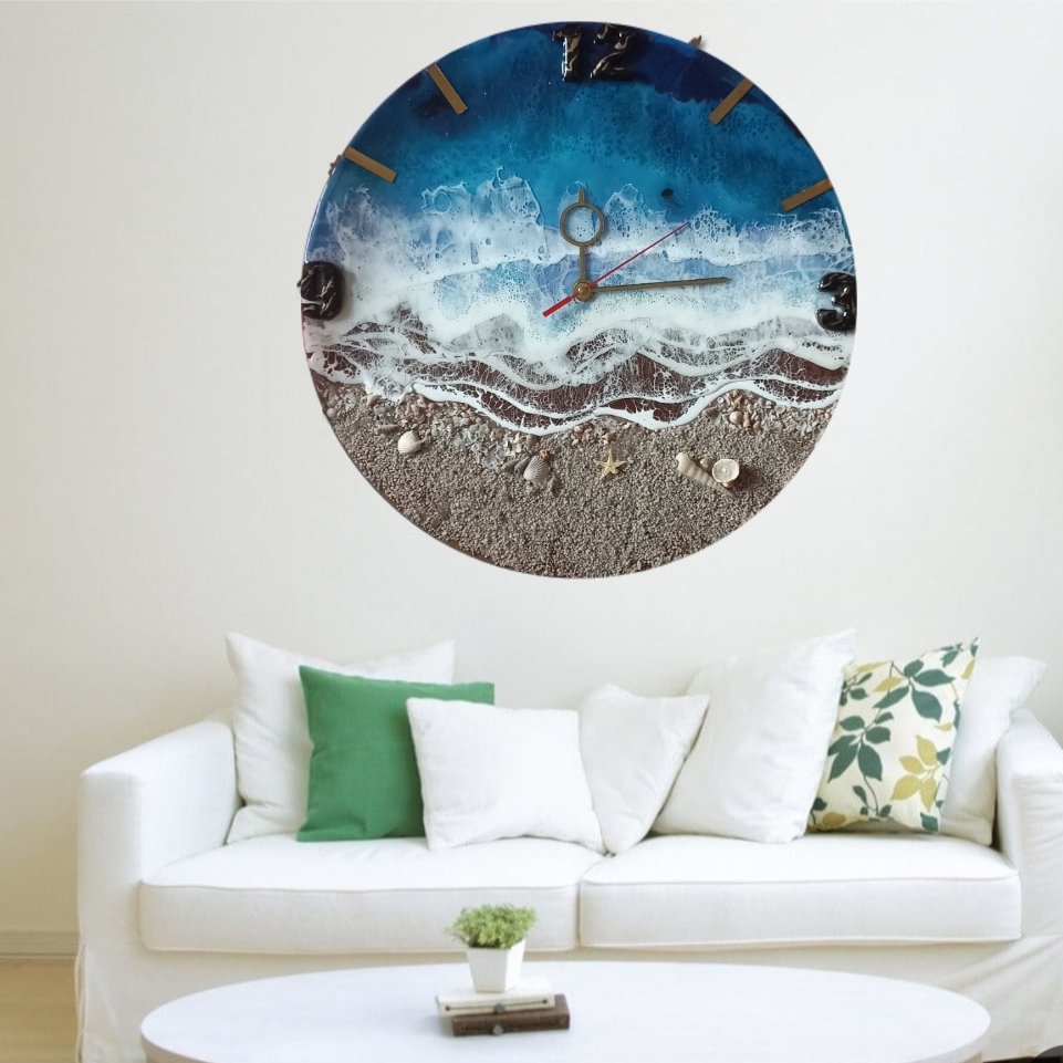 ساعت  طرح دریا کد315