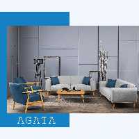 مبل راحتی مینیمال آگاتا