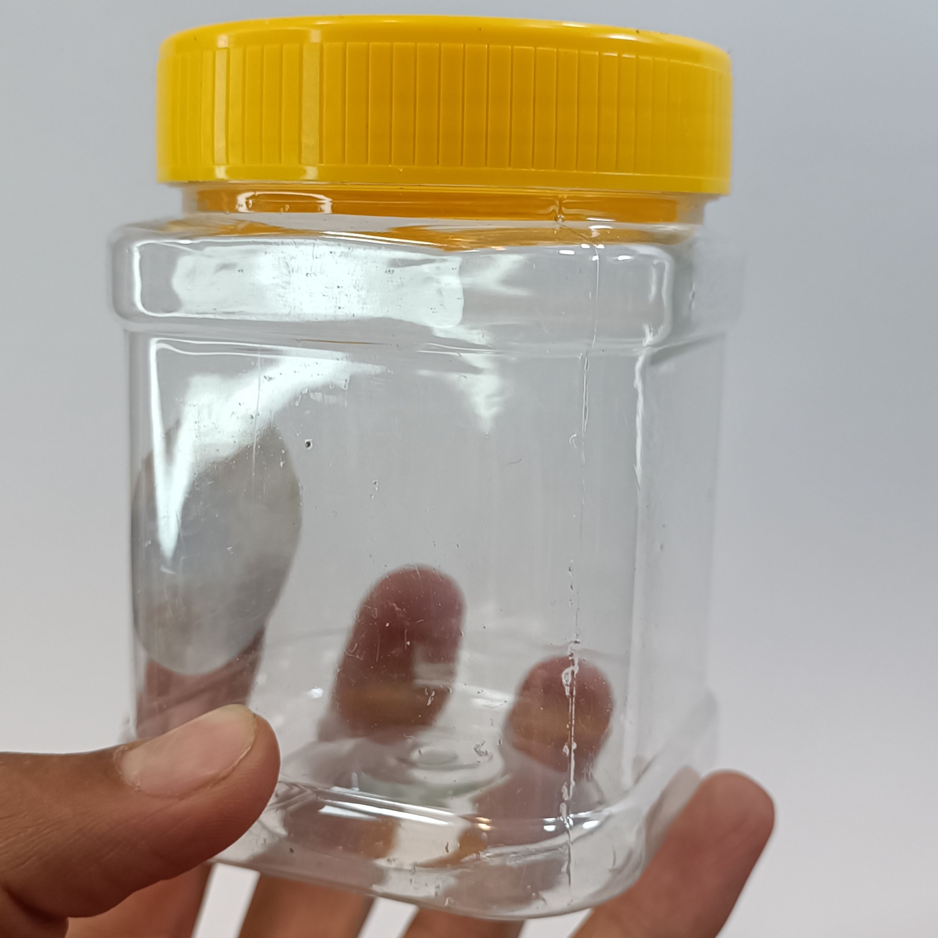 قوطی خالی مکعبی ظرف بسته بندی