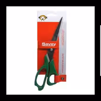 قیچی متوسط اداری دسته لاکی Savey