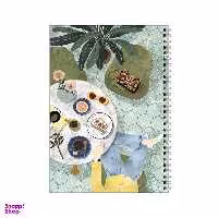 دفتر مشق 100 برگ بامبیلیپ طرح عصرونه تابستانی کد 6034982