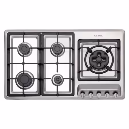 اجاق گاز صفحه ای ایلیا استیل مدل S503