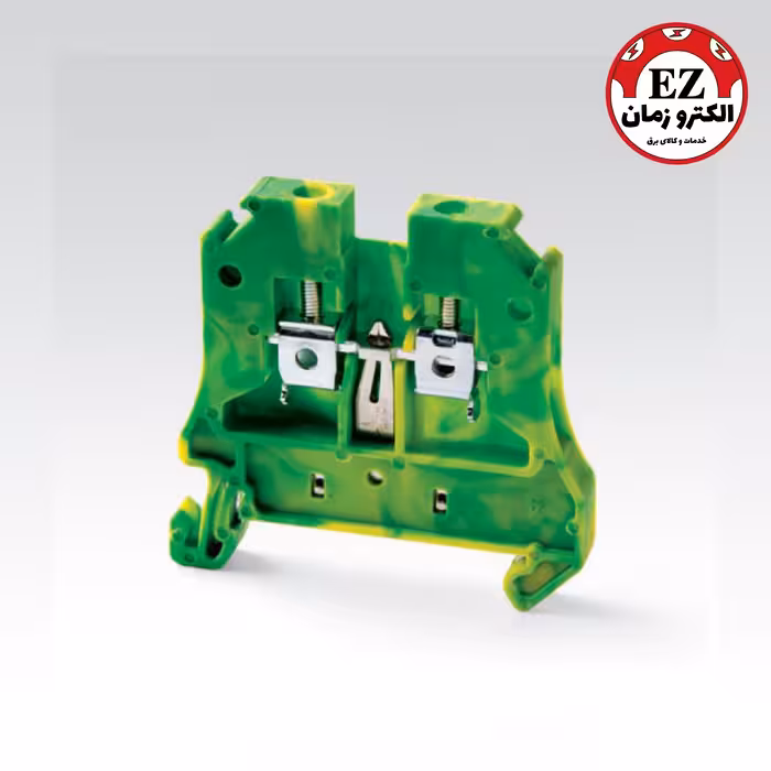 ترمینال ریلی پیچی ارت سایز 2.5 رعد الکتریک