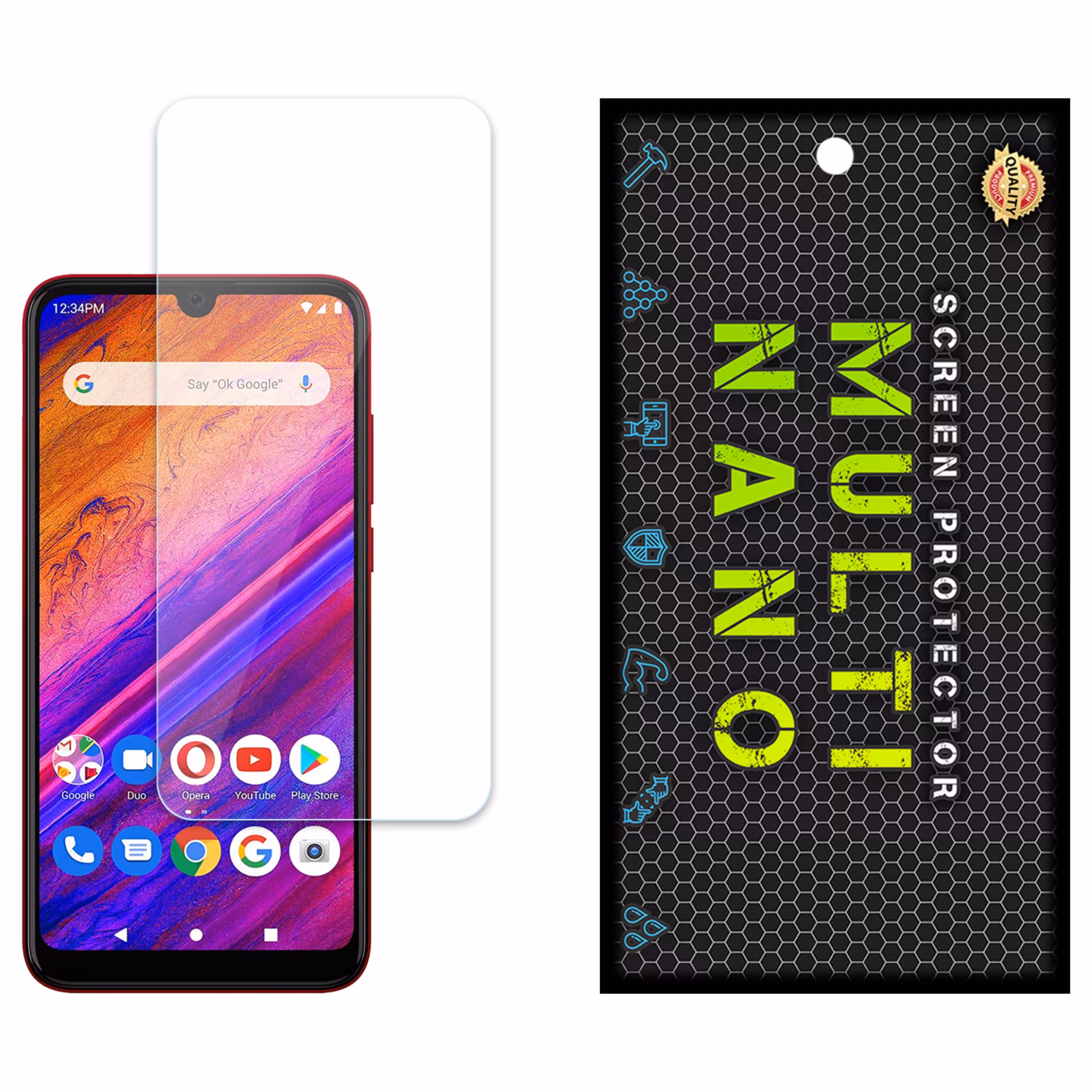 محافظ صفحه نمایش MultiNano مدل X-S1N مناسب برای موبایل بلو G8