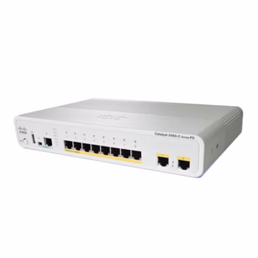 قیمت و خرید سوييچ 8 پورت سیسکو مدل WS-C2960CG-8TC-L | یاس ارتباط