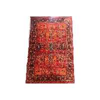 فرش ماشینی بزرگمهر کاشان طرح 78020 لاکی