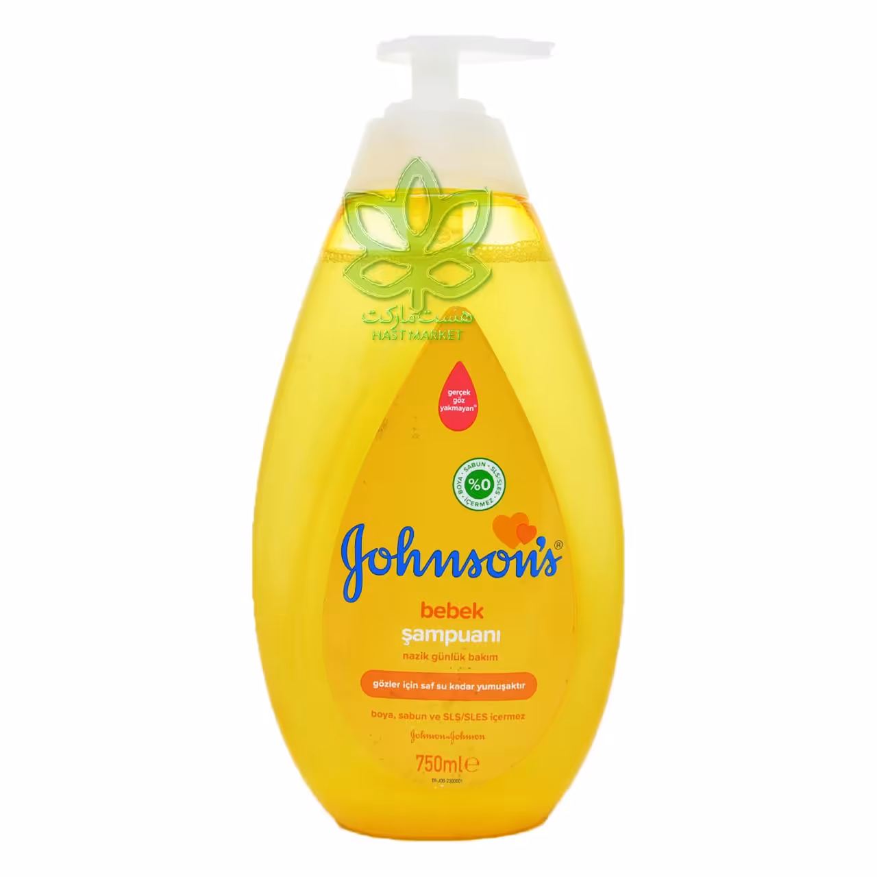 شامپو بچه جانسون زرد 750 میل - johnson