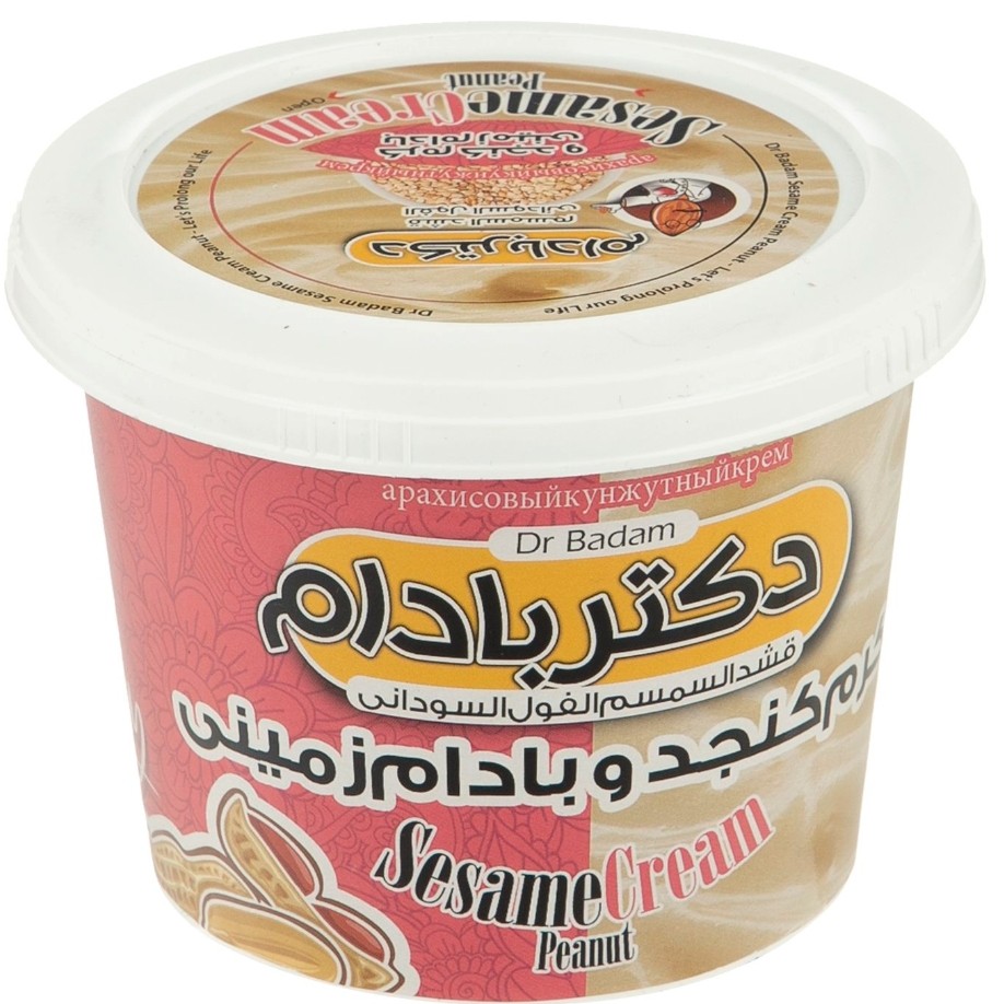 کرم کنجد و بادام زمینی دکتر بادام 230 گرمی