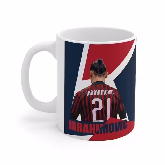 ماگ طرح زالاتان  ابراهیمویچ Zlatan Ibrahimovic مدل NM1656