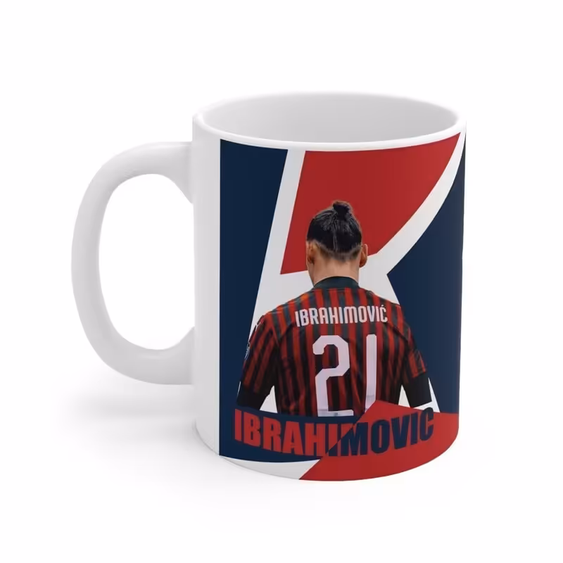 ماگ طرح زالاتان  ابراهیمویچ Zlatan Ibrahimovic مدل NM1656