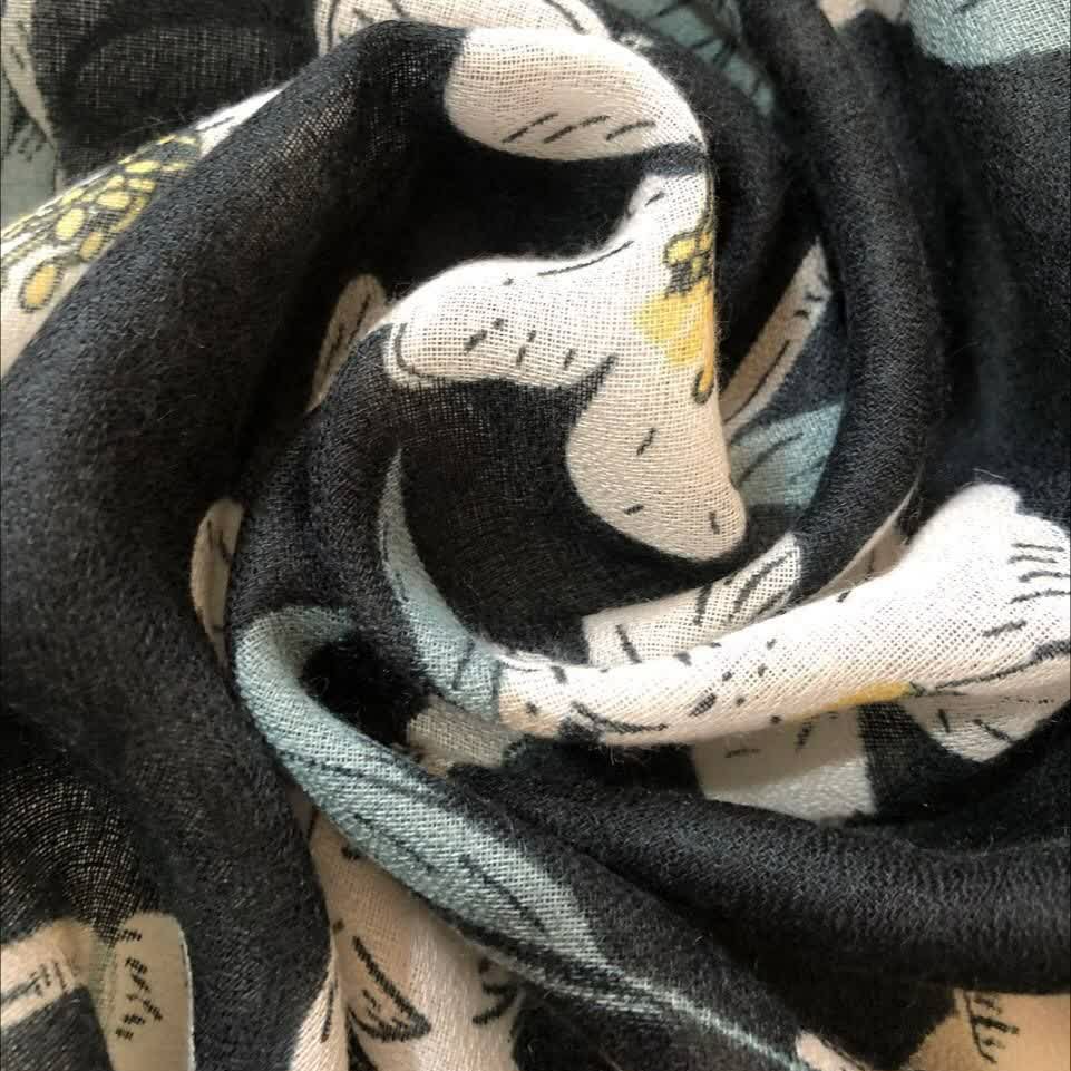 شال پاییزه نخ پنبه وارداتی 