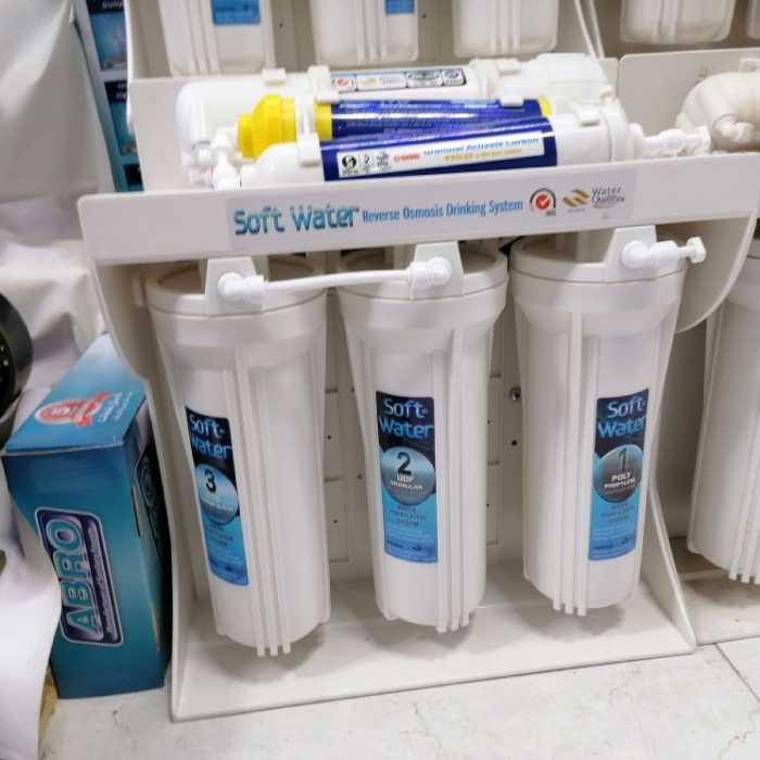 آبشیرین کن تصفیه آب شیرین کن 7 مرحله سافت واتر کیفیت متوسط