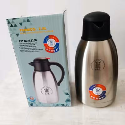 فلاسک یا فلاکس چایی 2 لیتری استیل بی ام جی 777 اصل bmg