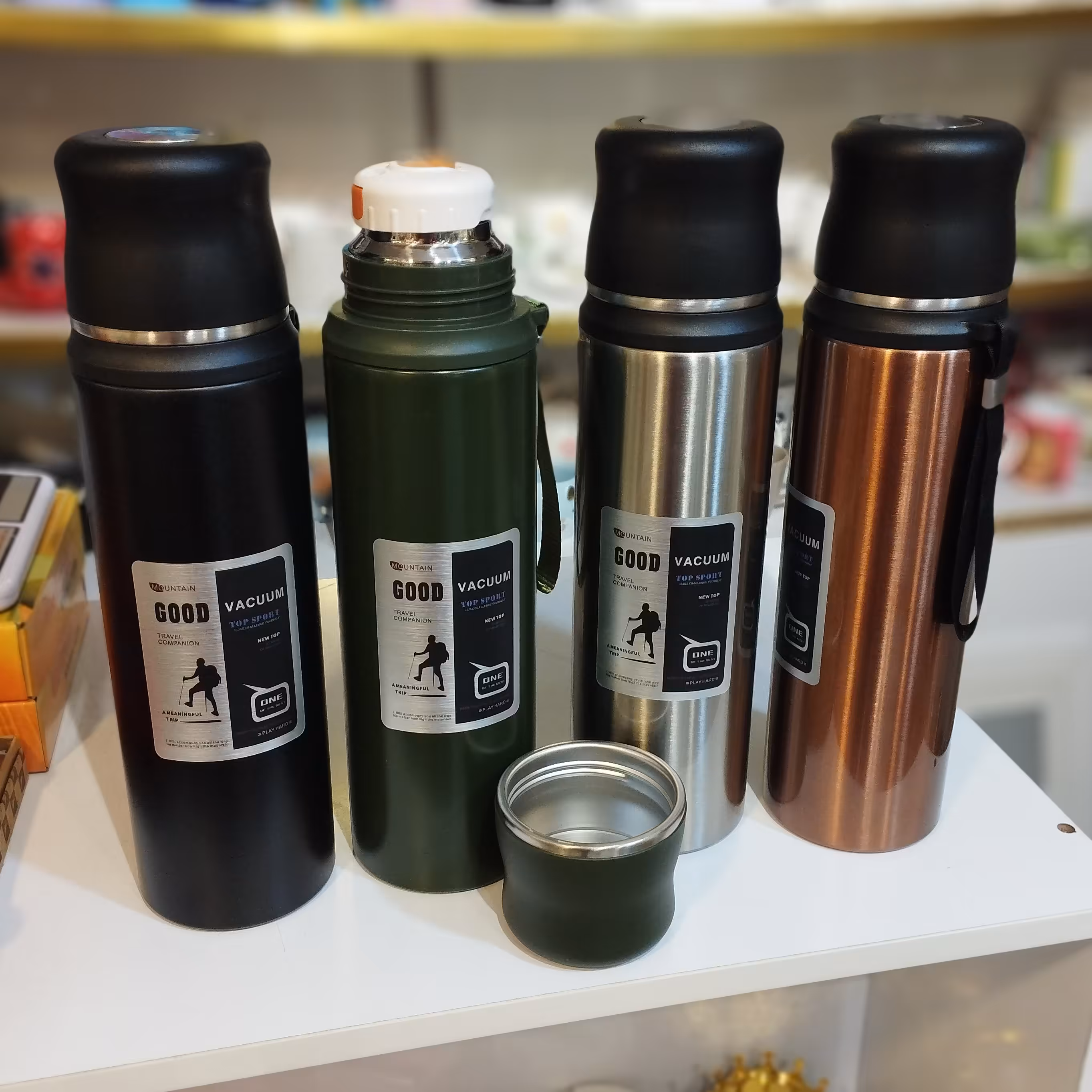 فلاکس استیل یک لیتری مدل good با قابلیت حفظ دمای بالا 