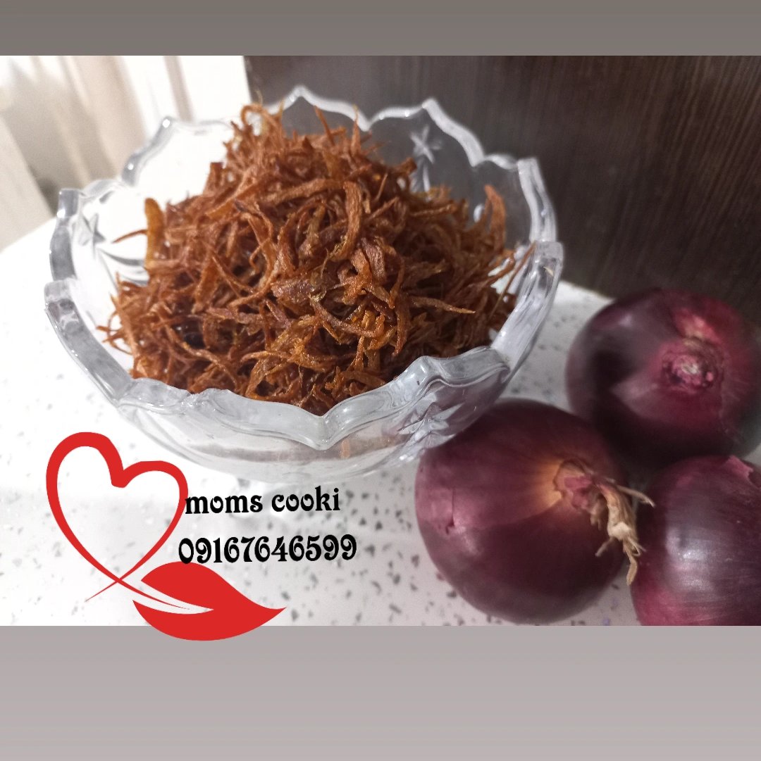 پیاز داغ مجلسی ترد وروغن گرفته شده 300گرم