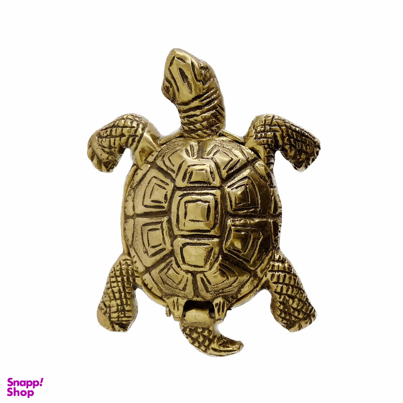 مجسمه برنجی لاک پشت مدل Lakposht464g.T102012