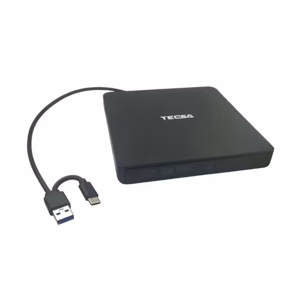 درایو نوری اکسترنال تکسا مدل DVD-RW Tecsa