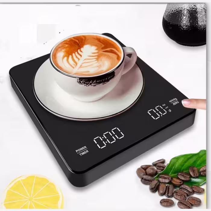 ترازو. قهوه. تایمردار
