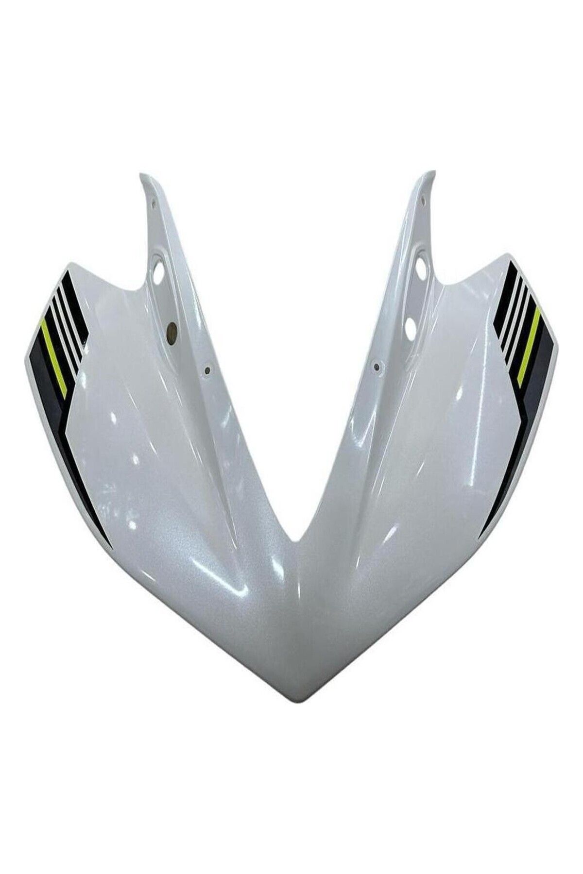 ست بدنه موتورسیکلت سفید قاب چراغ جلو YZF R25 1WD XF83F 30 P3 14 18 Yamaha