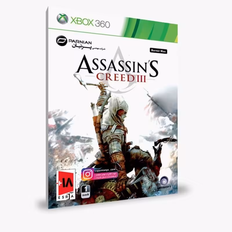 بازی Assassins Creed III    برای    XBOX 360  