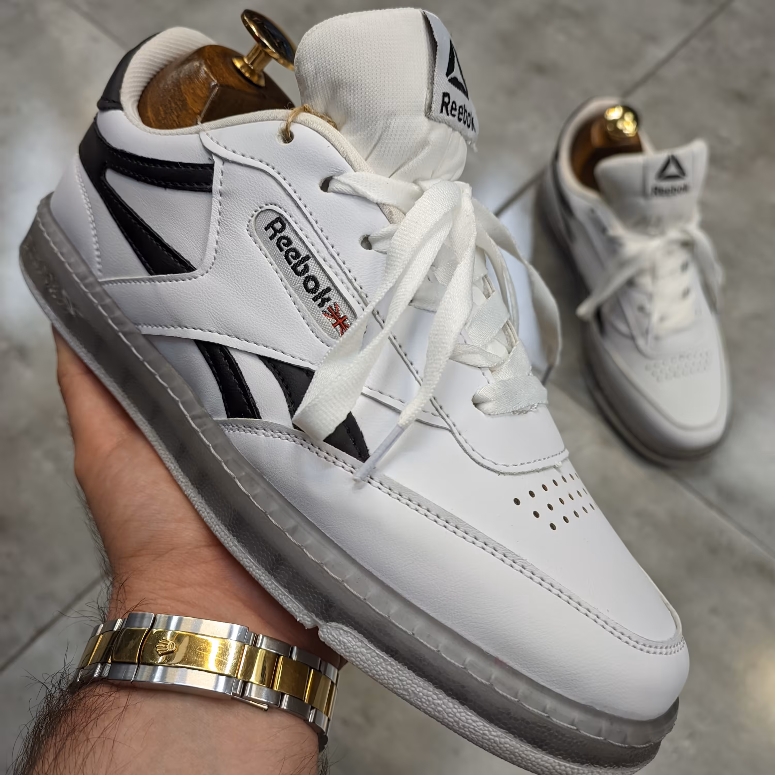 کتونی ریبوک کفه تخت Reebok Royal Techque 