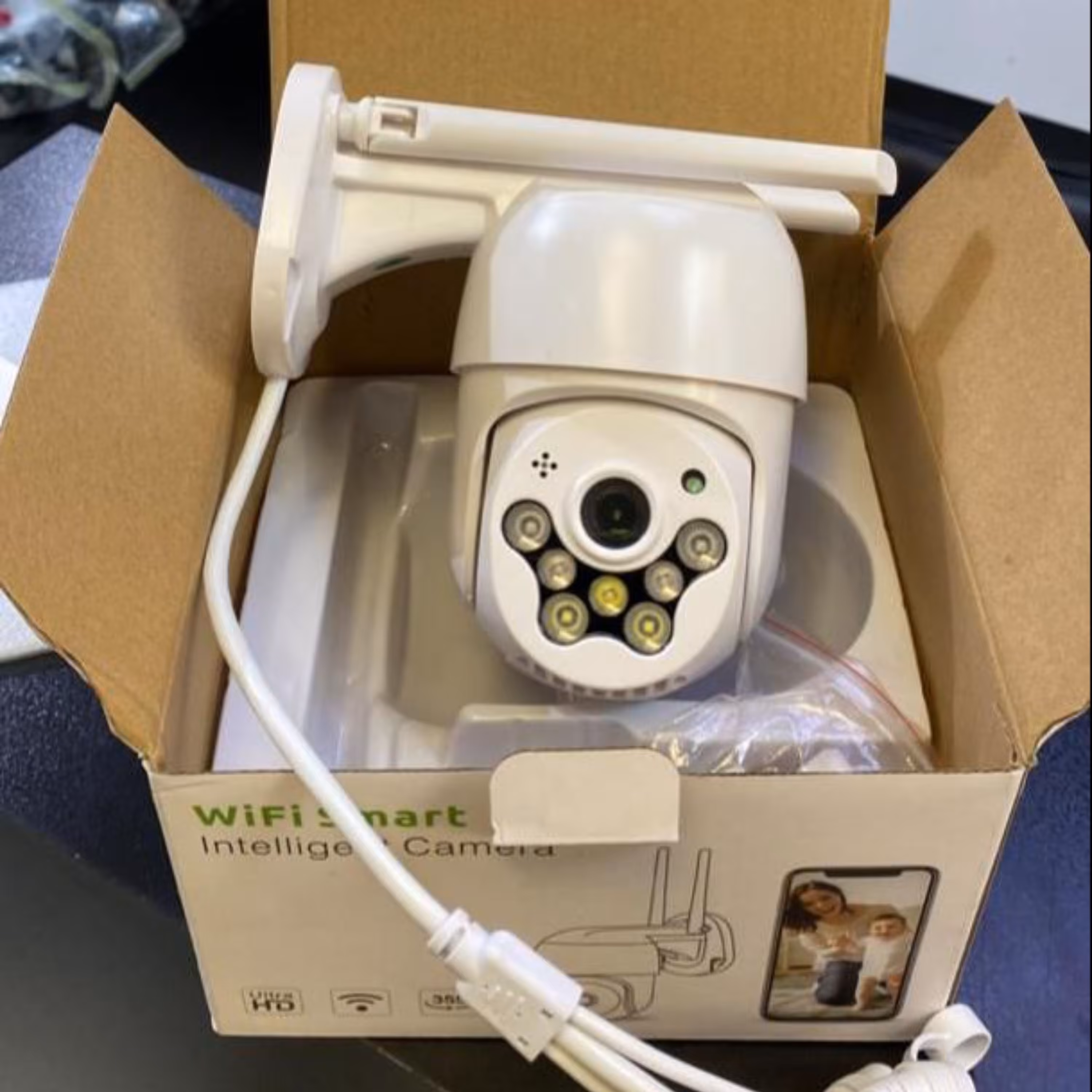 دوربین بی سیم پلاک خوان دزدگیر دار(قابلیت تشخیص چهره)