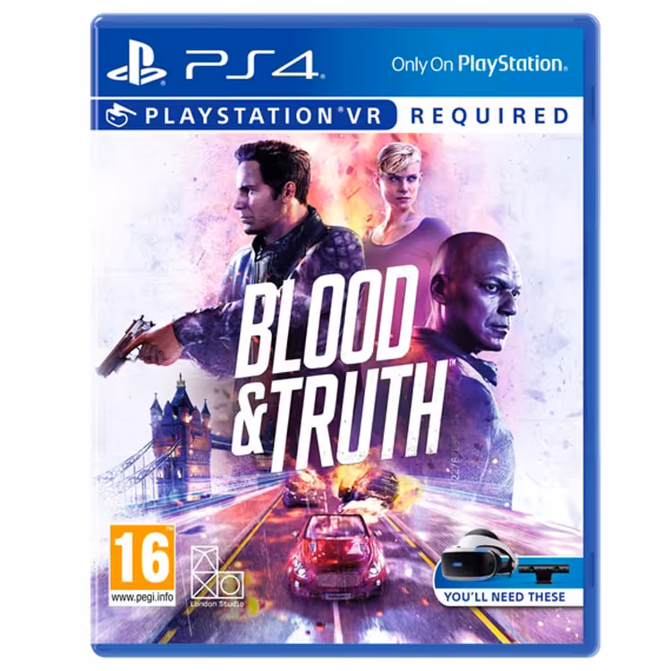 خرید دیسک بازی Blood &amp; Truth PS4 با بهترین قیمت