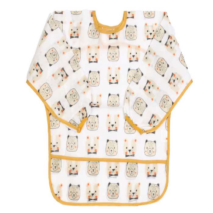 پیشبند آستین دار طرح دار کودک